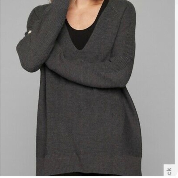 Athleta | Sweaters | Athleta Hanover V Neck Sweater 59164ho21 | Poshmark
